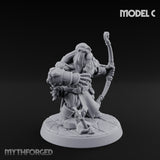 Frostbound Horde Draugr Warrior C Miniature for Dungeons and Dragons, Pathfinder or other TTRPGs