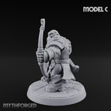 Frostbound Horde Draugr Warrior C Miniature for Dungeons and Dragons, Pathfinder or other TTRPGs