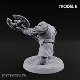 Frostbound Horde Draugr Warrior E Miniature for Dungeons and Dragons, Pathfinder or other TTRPGs