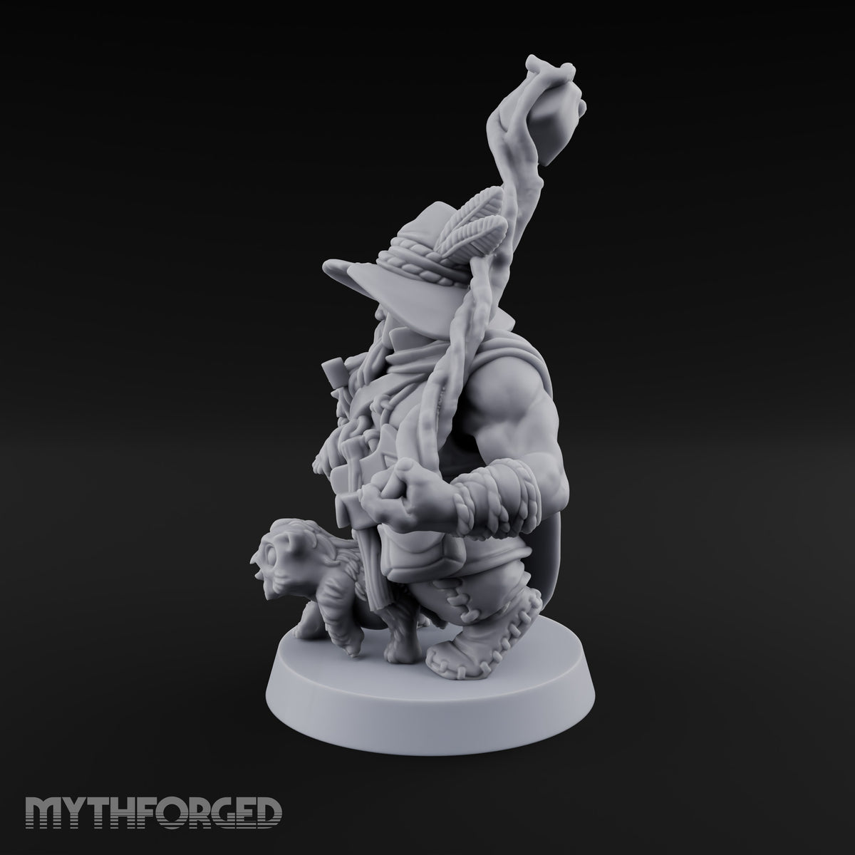 Two Cubs, One Pipe, No Plan Dwarf Druid