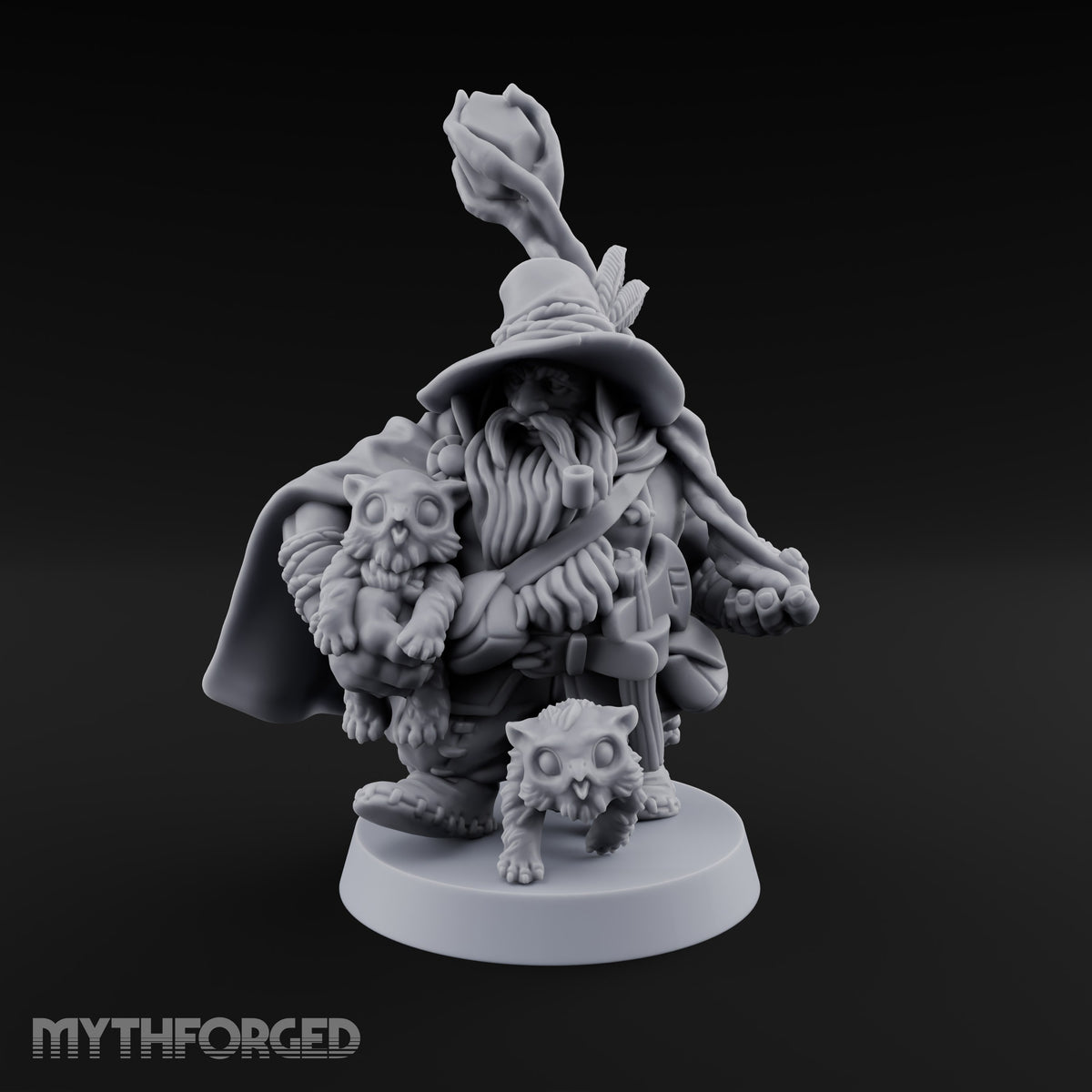 Two Cubs, One Pipe, No Plan Dwarf Druid