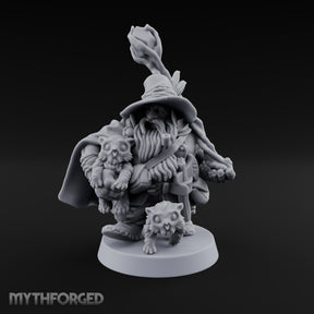 Two Cubs, One Pipe, No Plan Dwarf Druid