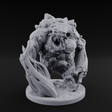 Jaw Dropping Earth Elemental Golem Miniature for Dungeons and Dragons, Pathfinder or other TTRPGs