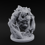 Jaw Dropping Earth Elemental Golem Miniature for Dungeons and Dragons, Pathfinder or other TTRPGs