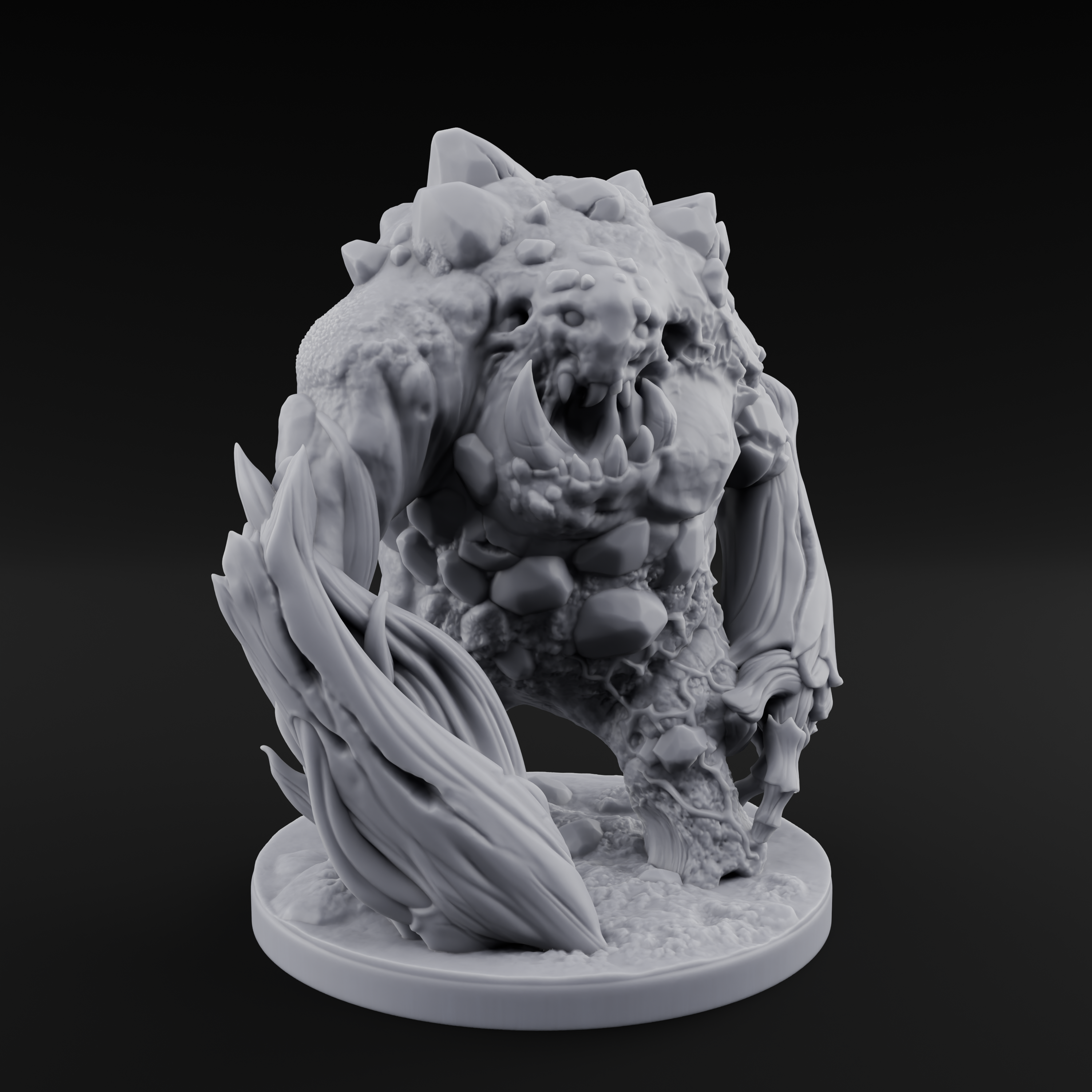 Jaw Dropping Earth Elemental Golem