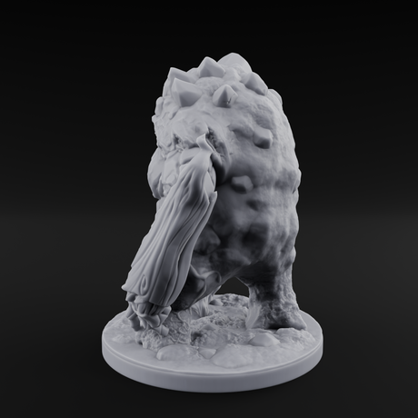 Jaw Dropping Earth Elemental Golem Miniature for Dungeons and Dragons, Pathfinder or other TTRPGs