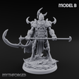 Horns Held High Demon Warlords B Miniature for Dungeons and Dragons, Pathfinder or other TTRPGs