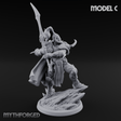 Horns Held High Demon Warlords C Miniature for Dungeons and Dragons, Pathfinder or other TTRPGs