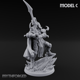 Horns Held High Demon Warlords Miniature for Dungeons and Dragons, Pathfinder or other TTRPGs