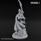 Horns Held High Demon Warlords C Miniature for Dungeons and Dragons, Pathfinder or other TTRPGs