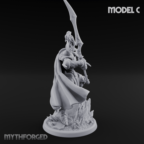 Horns Held High Demon Warlords C Miniature for Dungeons and Dragons, Pathfinder or other TTRPGs