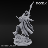 Horns Held High Demon Warlords C Miniature for Dungeons and Dragons, Pathfinder or other TTRPGs