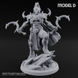 Horns Held High Demon Warlords D Miniature for Dungeons and Dragons, Pathfinder or other TTRPGs