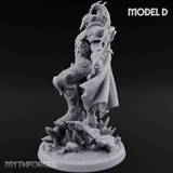 Horns Held High Demon Warlords D Miniature for Dungeons and Dragons, Pathfinder or other TTRPGs