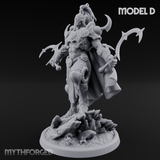 Horns Held High Demon Warlords D Miniature for Dungeons and Dragons, Pathfinder or other TTRPGs