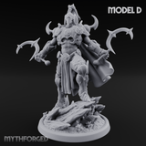 Horns Held High Demon Warlords D Miniature for Dungeons and Dragons, Pathfinder or other TTRPGs