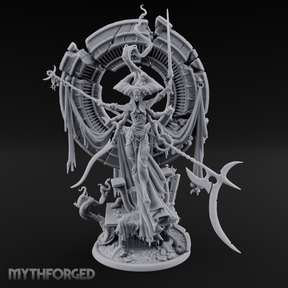 Ascending Through Chaos Marilith Warlord Miniature for Dungeons and Dragons, Pathfinder or other TTRPGs