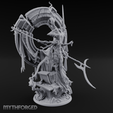 Ascending Through Chaos Marilith Warlord Miniature for Dungeons and Dragons, Pathfinder or other TTRPGs