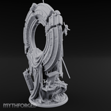 Ascending Through Chaos Marilith Warlord Miniature for Dungeons and Dragons, Pathfinder or other TTRPGs