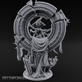 Ascending Through Chaos Marilith Warlord Miniature for Dungeons and Dragons, Pathfinder or other TTRPGs