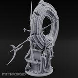 Ascending Through Chaos Marilith Warlord Miniature for Dungeons and Dragons, Pathfinder or other TTRPGs