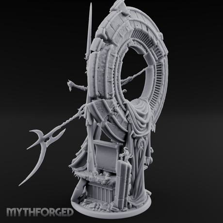 Ascending Through Chaos Marilith Warlord Miniature for Dungeons and Dragons, Pathfinder or other TTRPGs