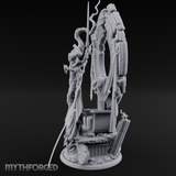 Ascending Through Chaos Marilith Warlord Miniature for Dungeons and Dragons, Pathfinder or other TTRPGs