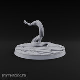 Lurking in the Mire Swamp Monster D Miniature for Dungeons and Dragons, Pathfinder or other TTRPGs