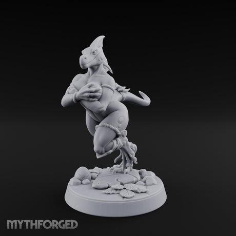 Egg Clutching Lizardfolk Pinup gallery 4