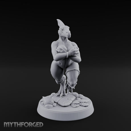 Egg Clutching Lizardfolk Pinup gallery 6