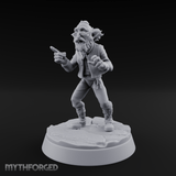 Pointing Out The Problem Gnome Merchant Miniature for Dungeons and Dragons, Pathfinder or other TTRPGs