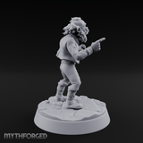 Pointing Out The Problem Gnome Merchant Miniature for Dungeons and Dragons, Pathfinder or other TTRPGs