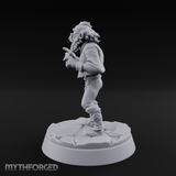 Pointing Out The Problem Gnome Merchant Miniature for Dungeons and Dragons, Pathfinder or other TTRPGs