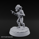 Pointing Out The Problem Gnome Merchant Miniature for Dungeons and Dragons, Pathfinder or other TTRPGs