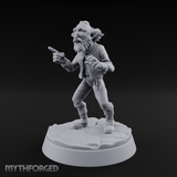 Pointing Out The Problem Gnome Merchant Miniature for Dungeons and Dragons, Pathfinder or other TTRPGs
