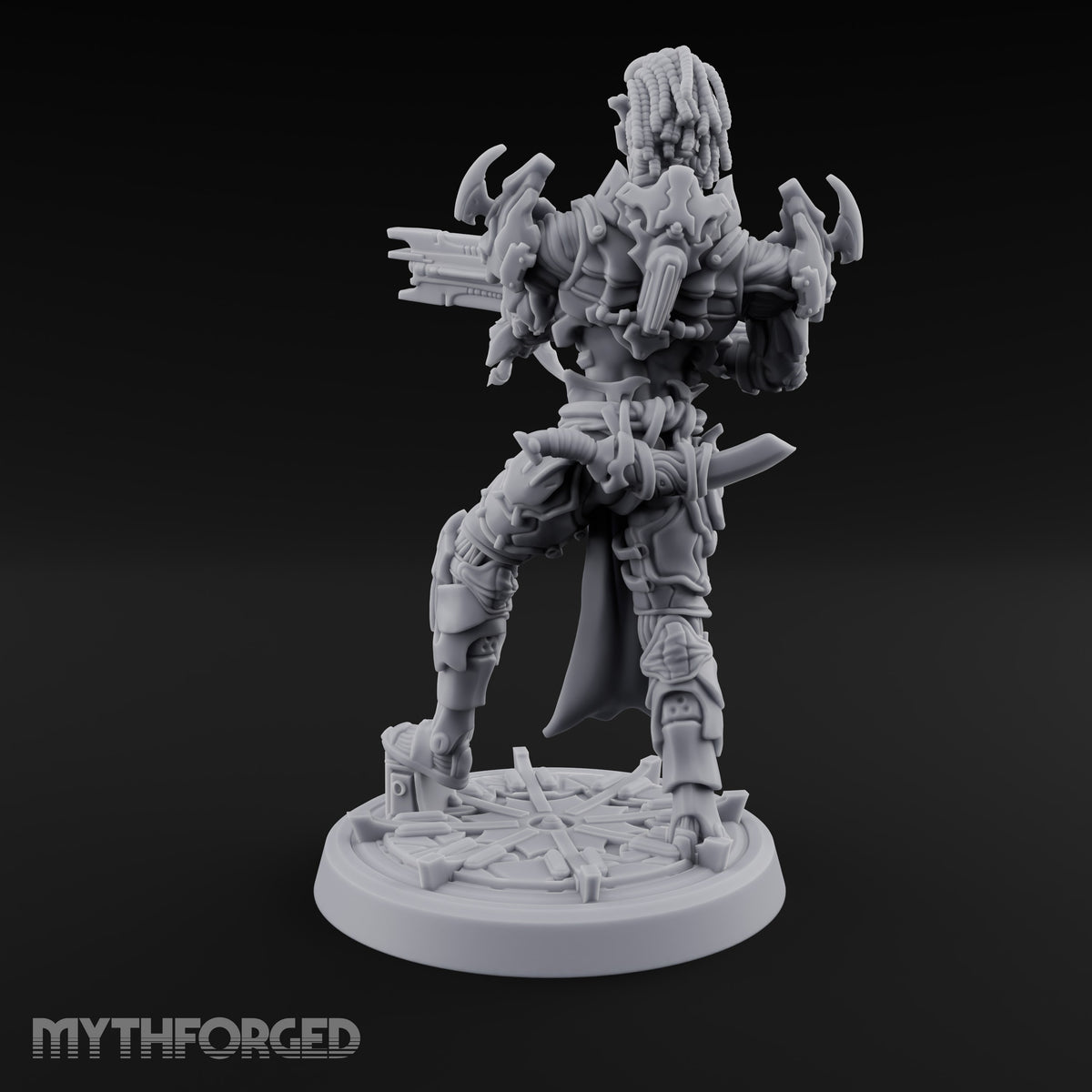 Barbed Remarks Drow Raider B