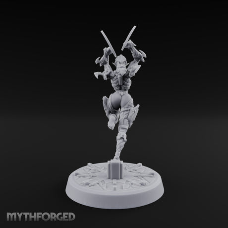 Light Feet, Heavy Edges Elf Blade Dancer B