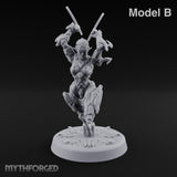 Light Feet, Heavy Edges Elf Blade Dancer B