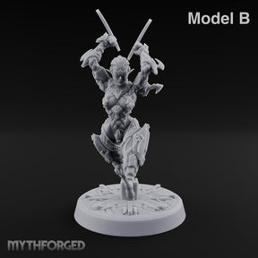 Light Feet, Heavy Edges Elf Blade Dancer B