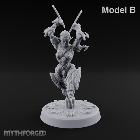 Light Feet, Heavy Edges Elf Blade Dancer B