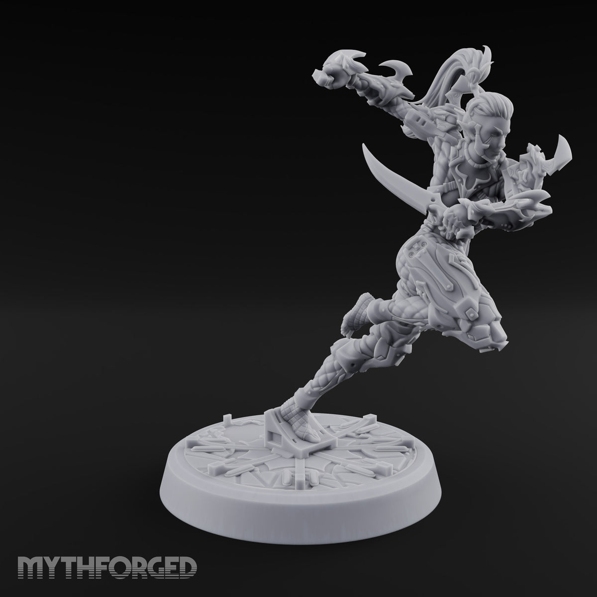 Light Feet, Heavy Edges Elf Blade Dancers — C