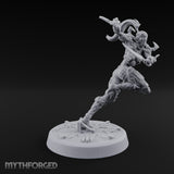 Light Feet, Heavy Edges Elf Blade Dancers — C