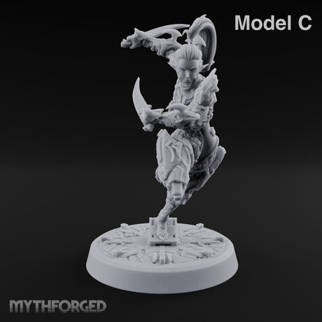 Light Feet, Heavy Edges Elf Blade Dancers — C