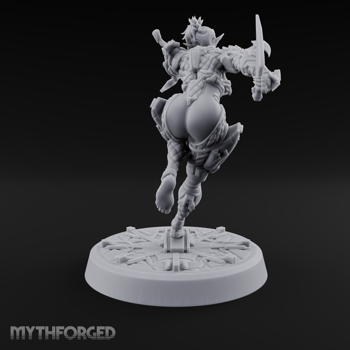 Light Feet, Heavy Edges Elf Blade Dancer D