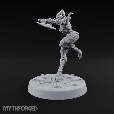 Light Feet, Heavy Edges Elf Blade Dancer D