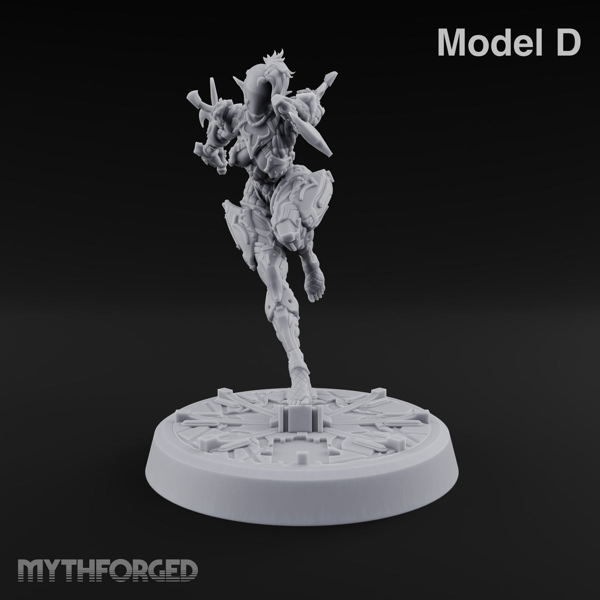 Light Feet, Heavy Edges Elf Blade Dancer D