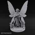 Scripture Clutching Fey Lord Miniature for Dungeons and Dragons, Pathfinder or other TTRPGs