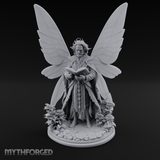 Scripture Clutching Fey Lord Miniature for Dungeons and Dragons, Pathfinder or other TTRPGs