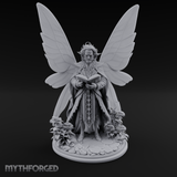 Scripture Clutching Fey Lord Miniature for Dungeons and Dragons, Pathfinder or other TTRPGs