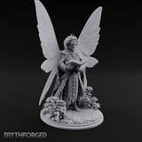 Scripture Clutching Fey Lord Miniature for Dungeons and Dragons, Pathfinder or other TTRPGs